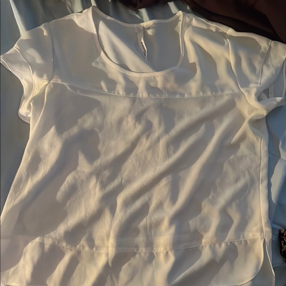 Elegant White Women's Top
